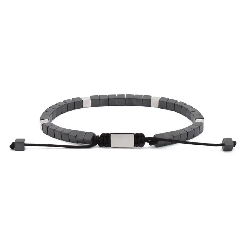 На моя син - енергийна гривна от Хематит с послание